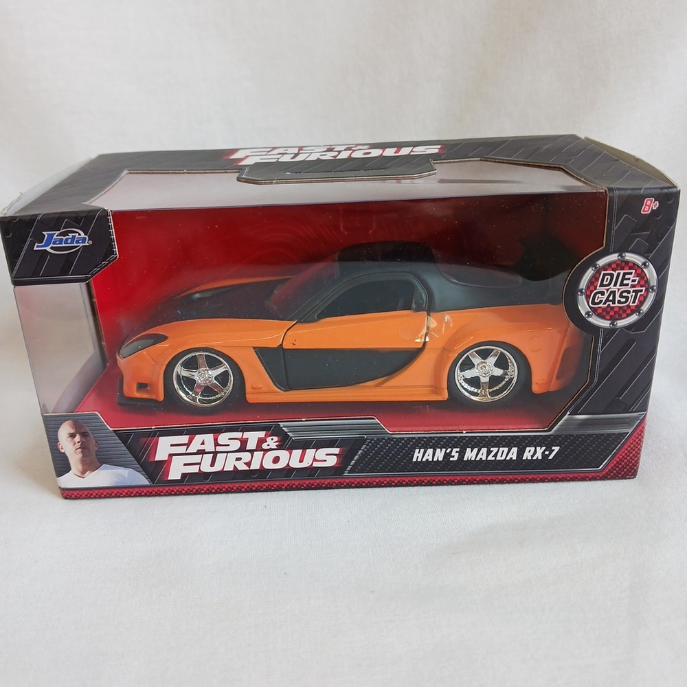 Jada Fast and Furious Han's Mazda RX 7 Die Cast 1/32 Scale